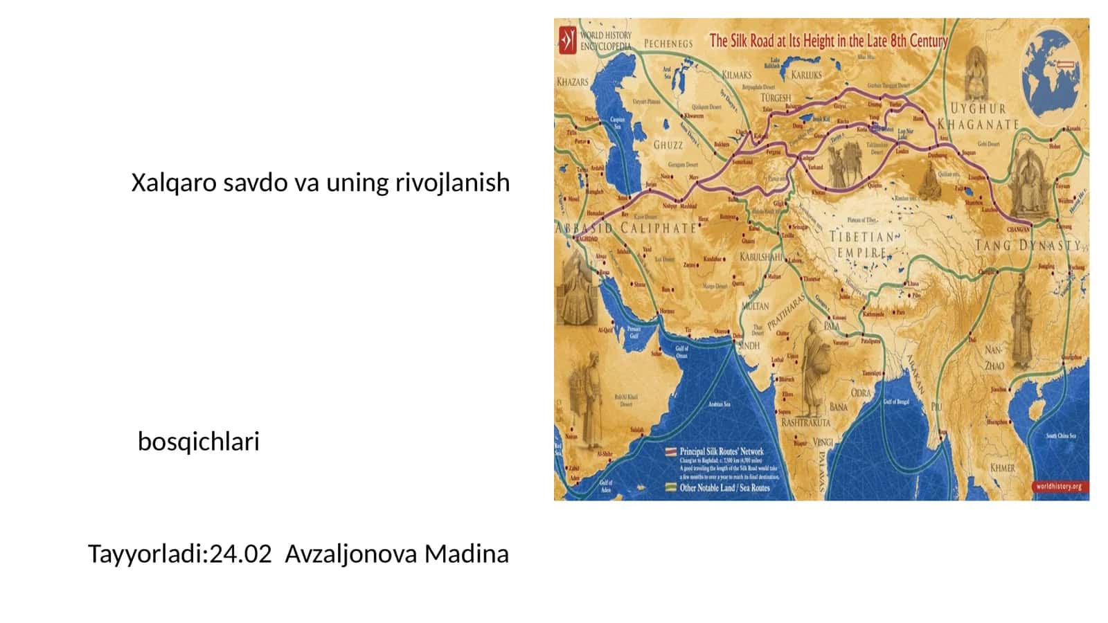 Xalqaro savdo va uning rivojlanish bosqichlari 1
