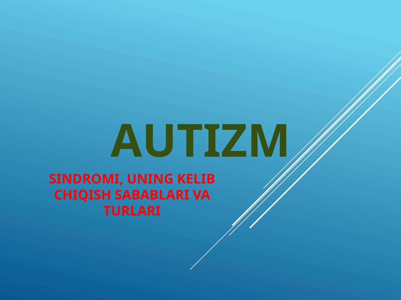 AUTIZM 1