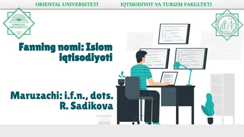 Islom iqtisodiyoti 1