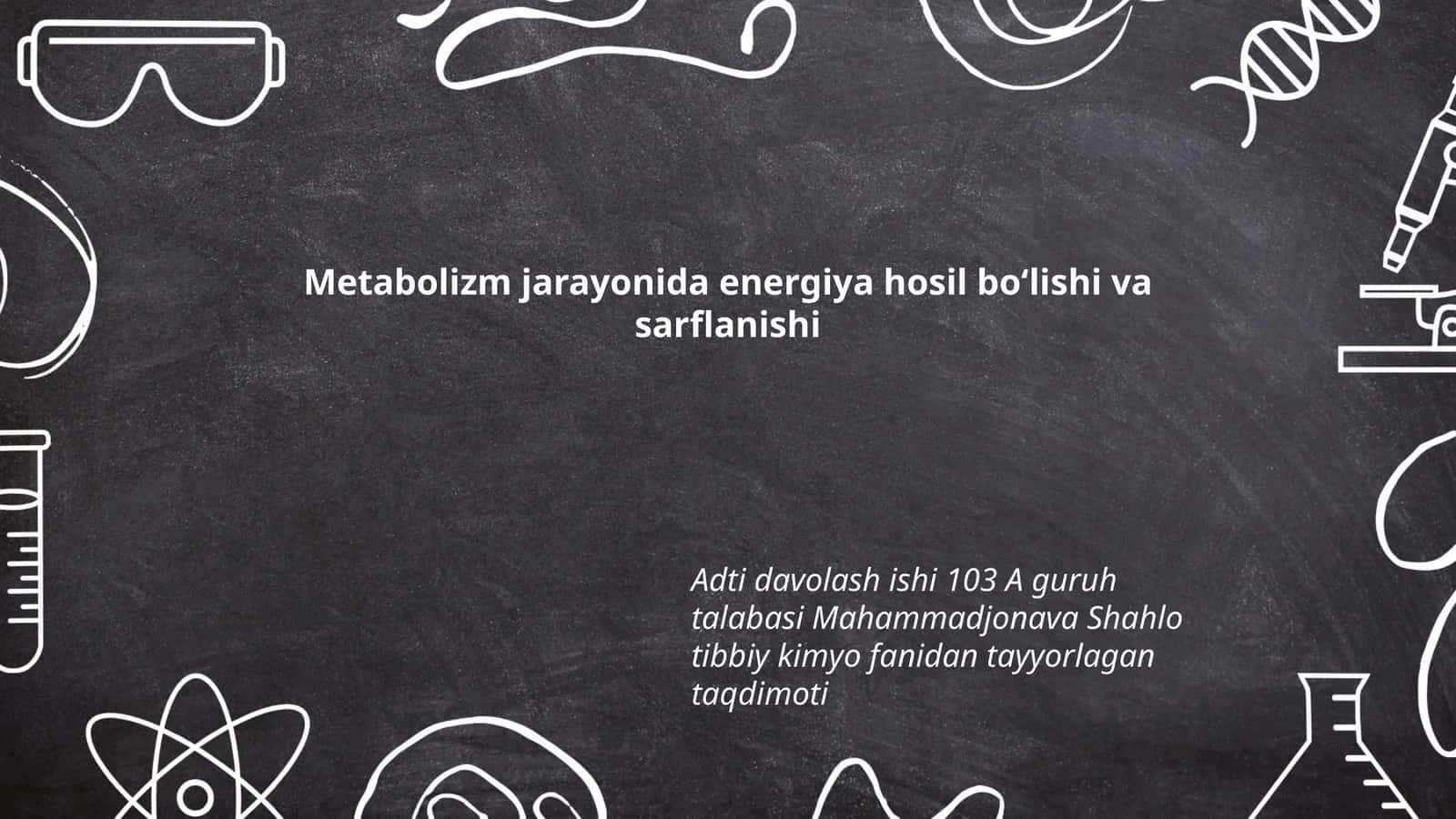 Adenozin trifosfat (ATF) va uning roli 1