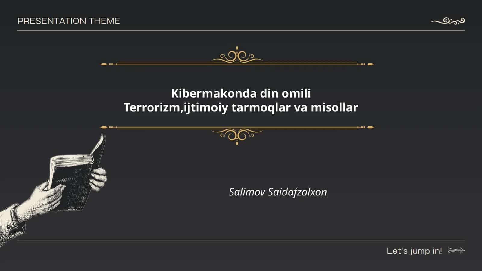Kibermakonda din omili va internet xavfsizligi 1
