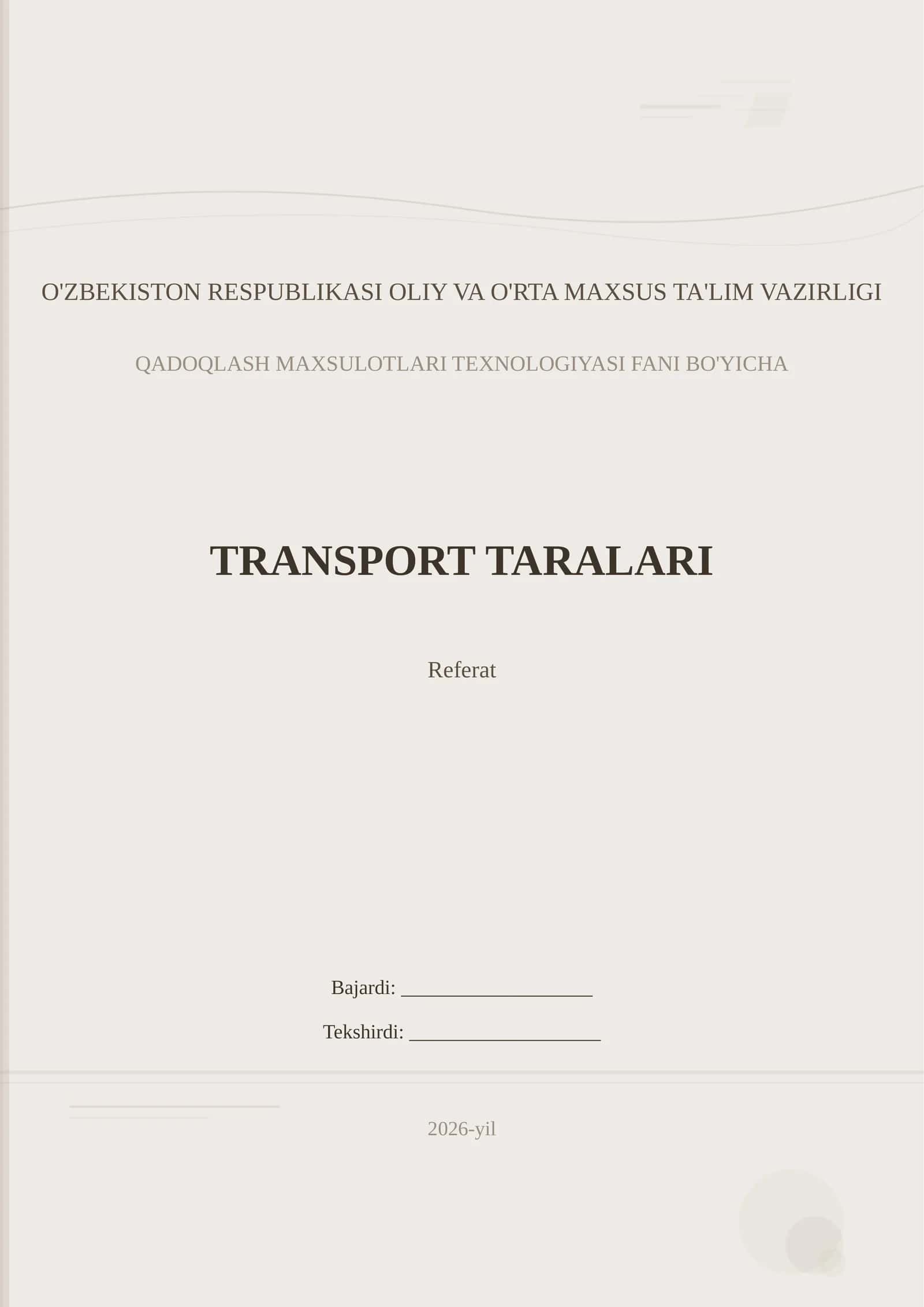 TRANSPORT TARALARI 1