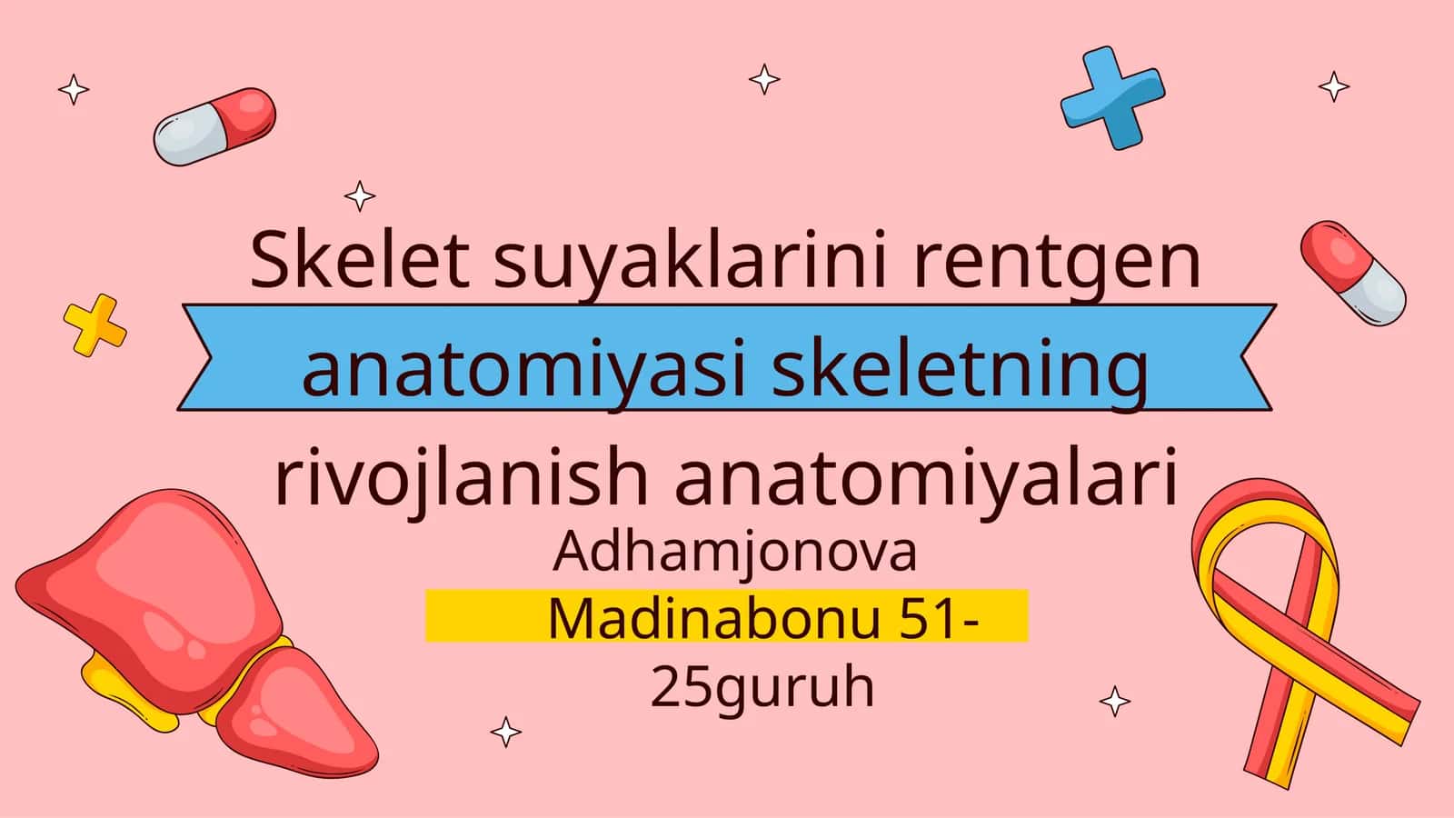 Skelet suyaklarini rentgen anatomiyasi 1