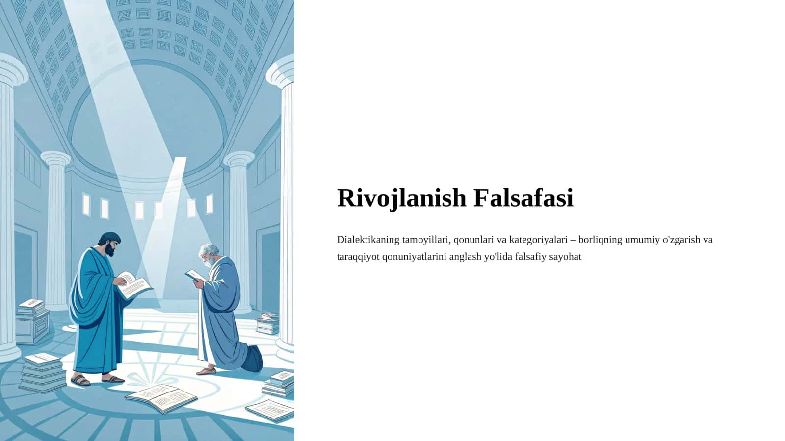 Rivojlanish Falsafasi 1
