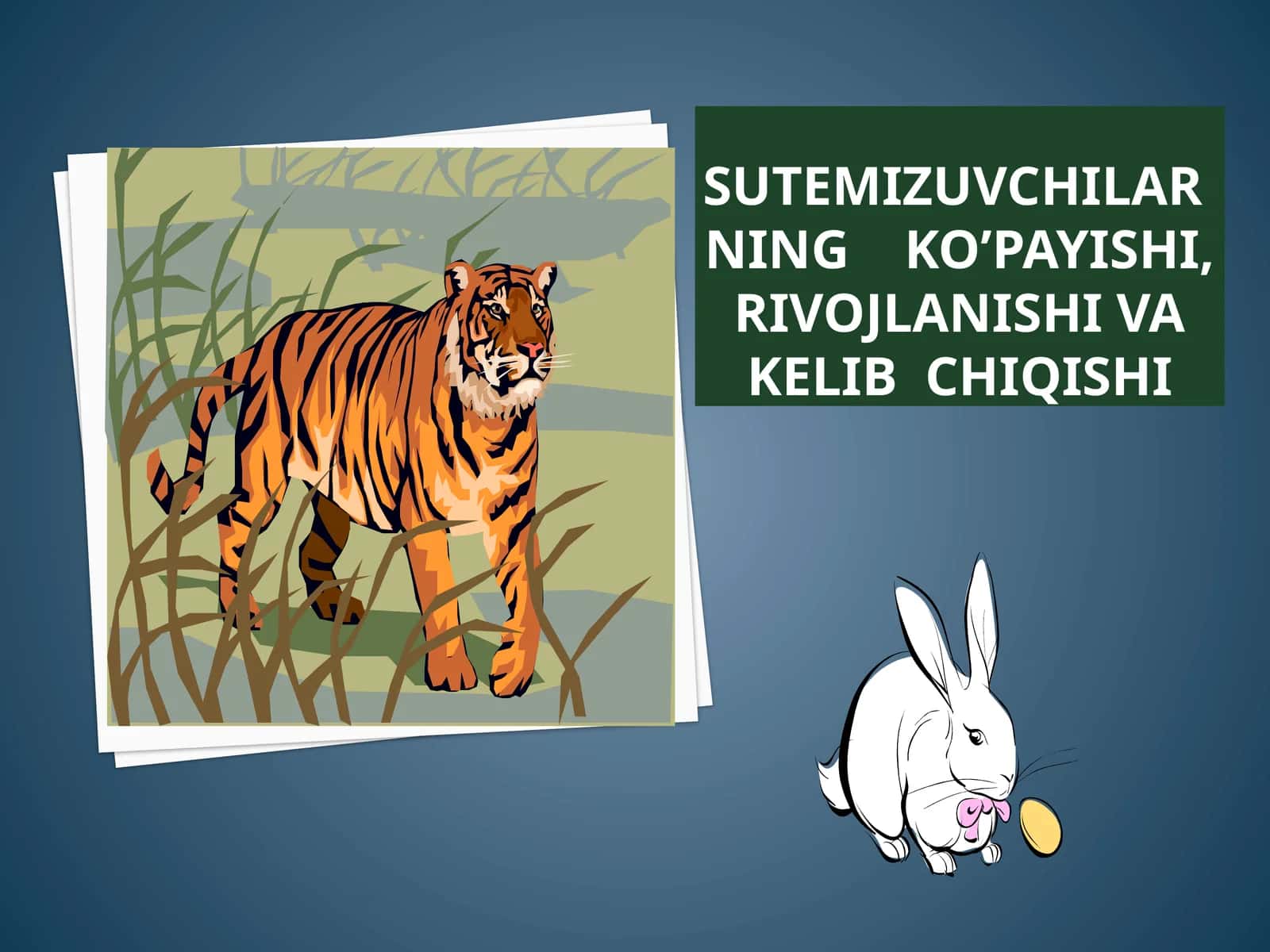 SUTEMIZUVCHILAR NING KO’PAYISHI, RIVOJLANISHIVAKELIB CHIQISHI 1