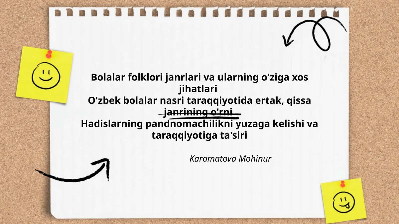 Bolalar Folklori Janrlari va Ularning O'ziga Xos Jihatlari 1