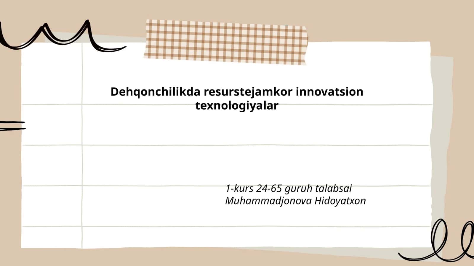 Dehqonchilikda resurstejamkor innovatsion texnologiyalar 1
