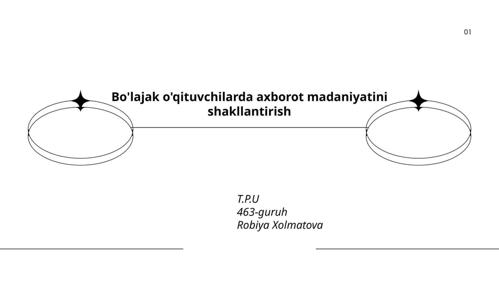 Axborot texnologiyalari va ta'lim jarayoni 1