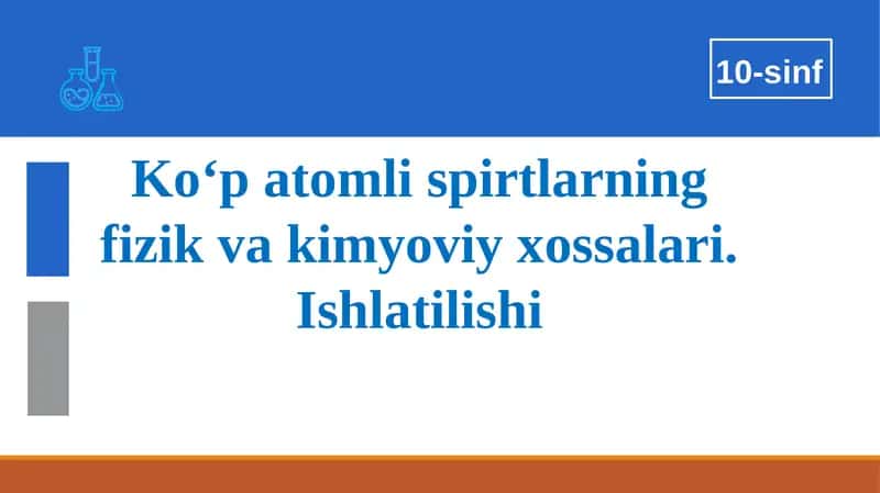 Ko‘patomlispirtlarning fizika va kimyoviy xossalari 1