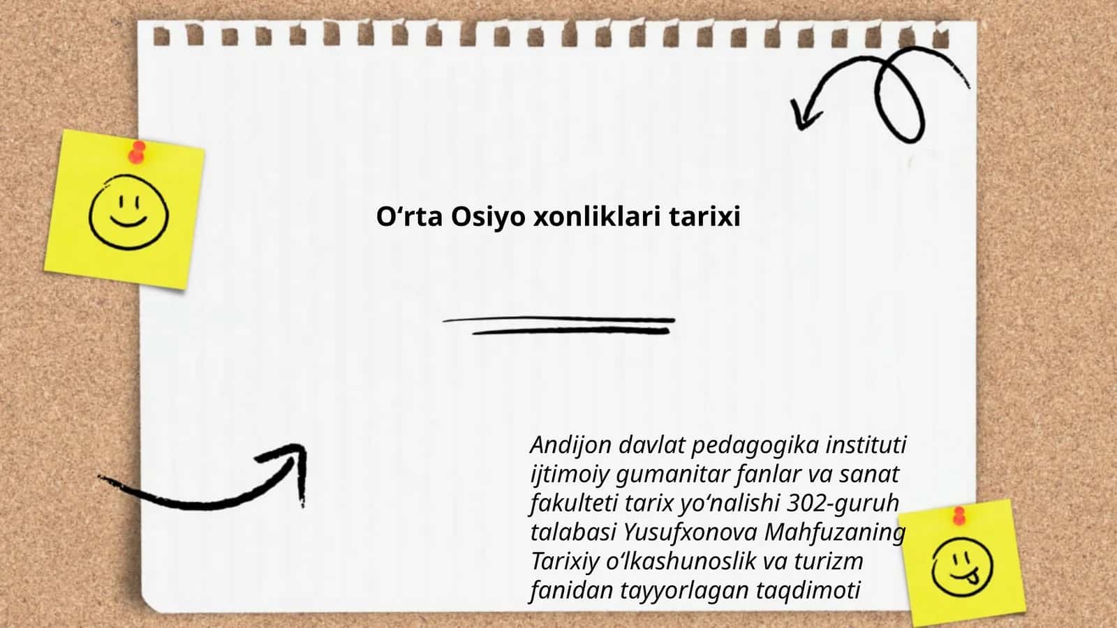 Oʻrta Osiyo xonliklari tarixi 1