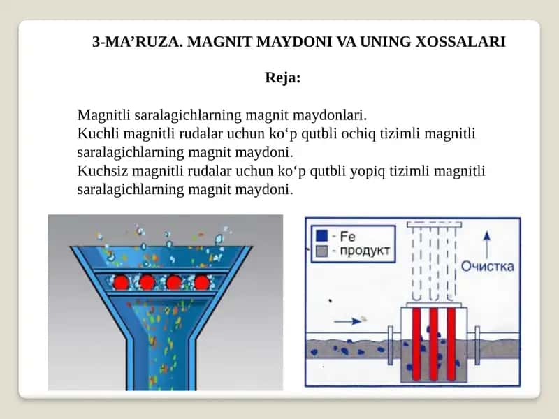 MAGNIT MAYDONI VA UNING XOSSALARI 1