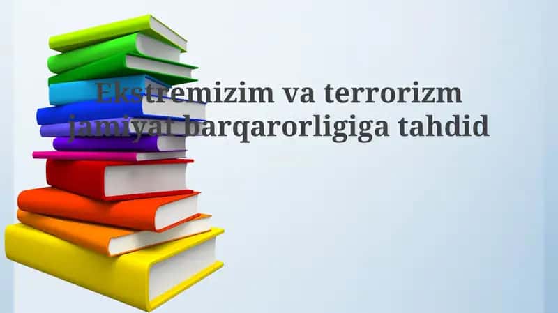 Ekstremizm va Terrorizm 1