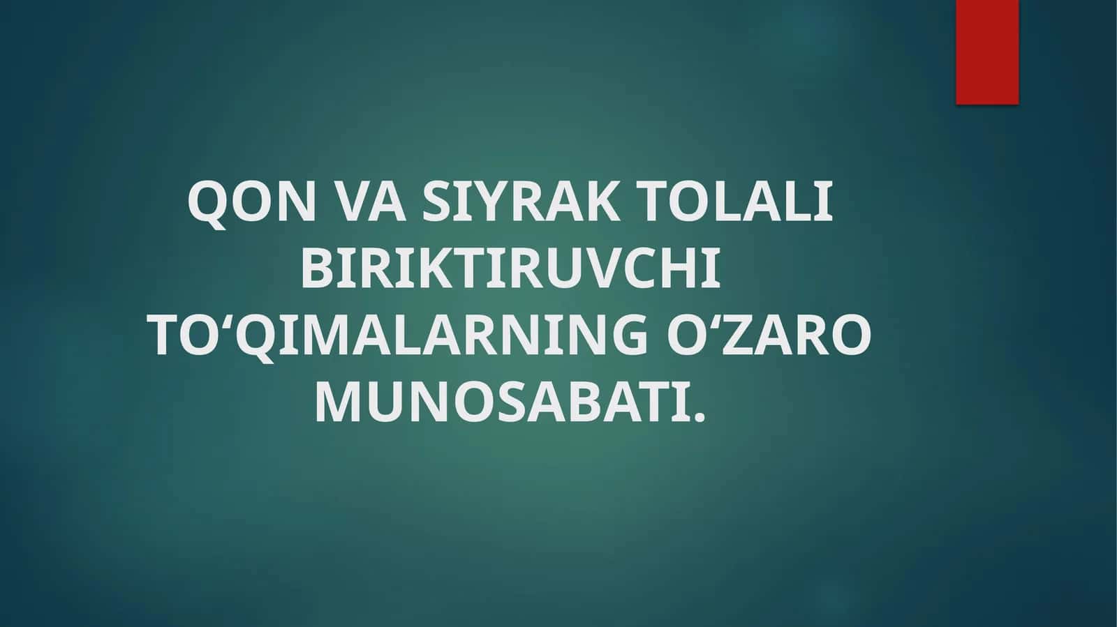 QON VA SIYRAK TOLALI BIRIKTIRUVCHI TOʻQIMALARNING OʻZARO MUNOSABATI. 1