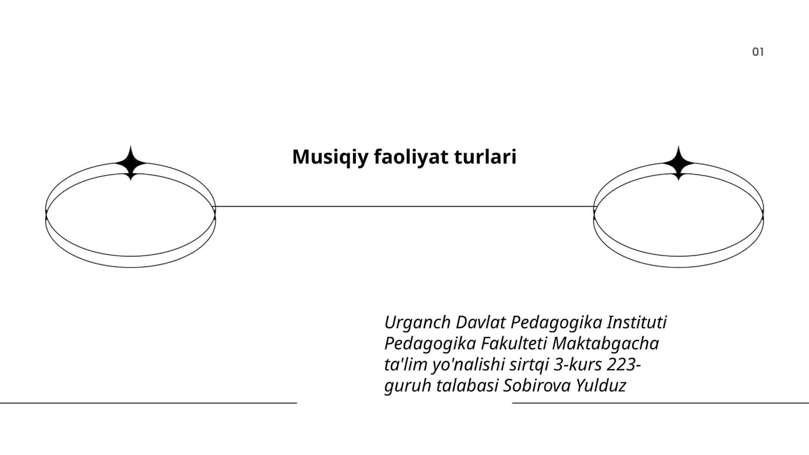 Musiqiy faoliyat turlari 1