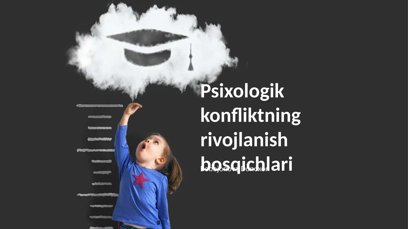 Psixologik konfliktning rivojlanish bosqichlari 1