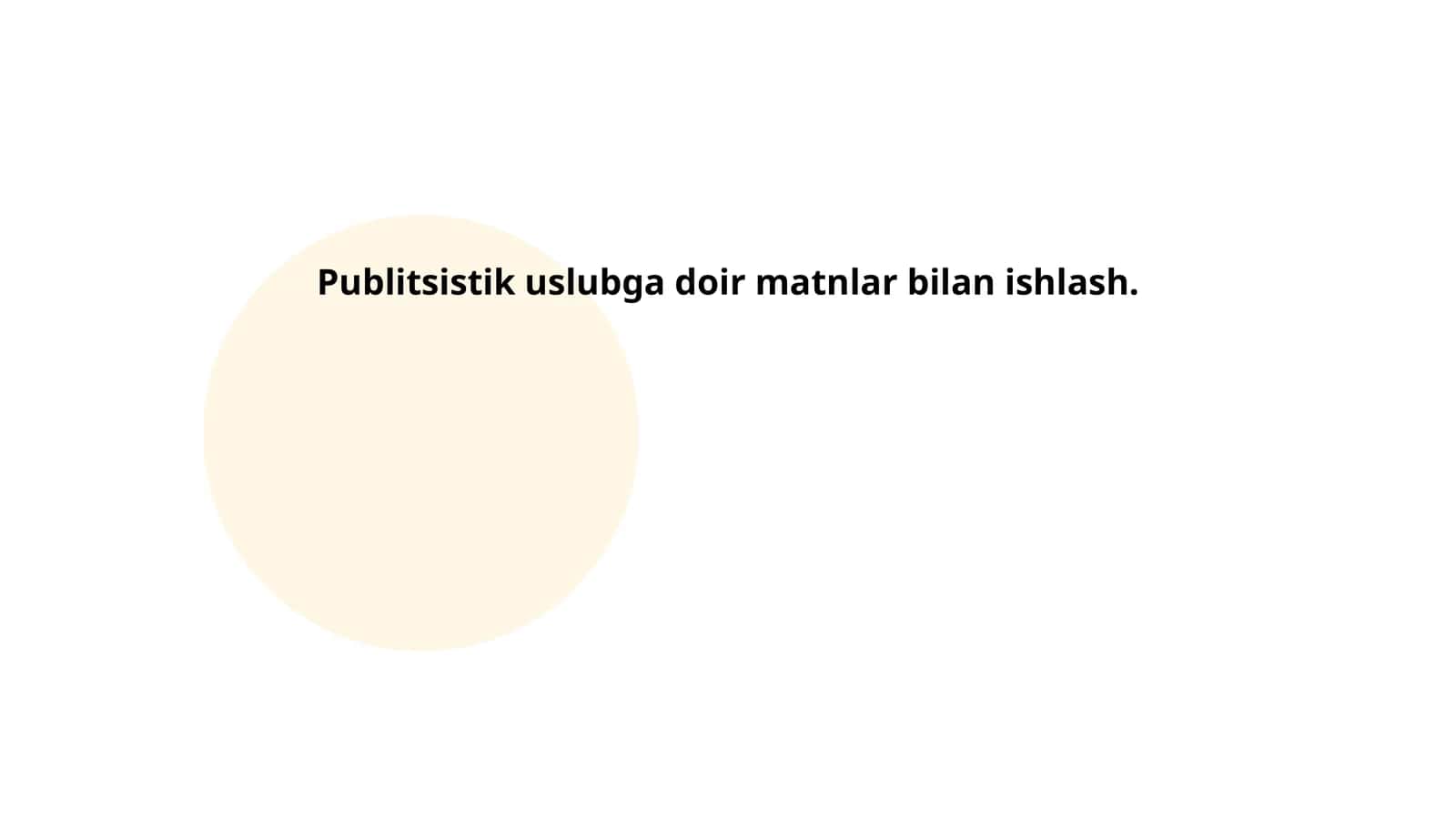 Publitsistik Usul 1