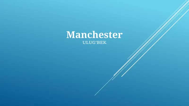 Manchester 1