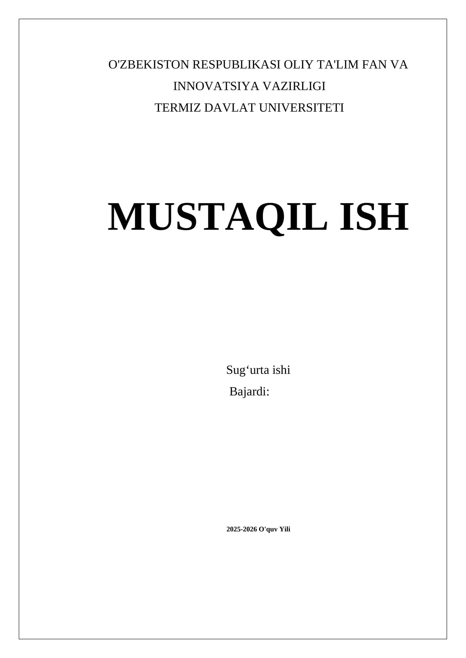 Sugʻurta ishi 1