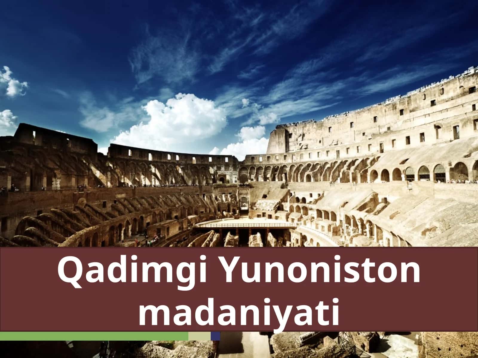 Qadimgi Yunoniston madaniyati 1