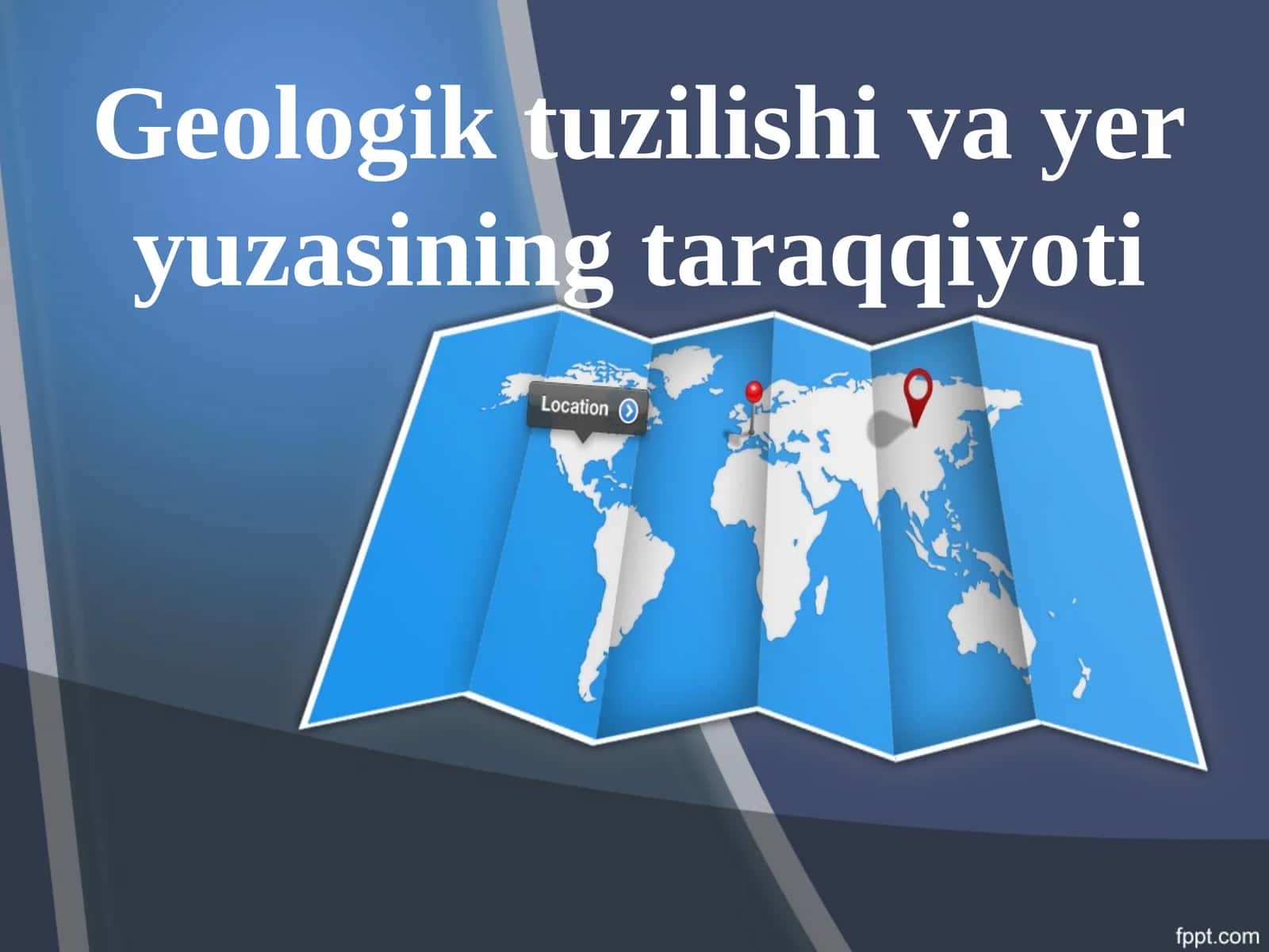 O'zbekistonning geologik tuzilishi va yer yuzasining taraqqiyoti 1