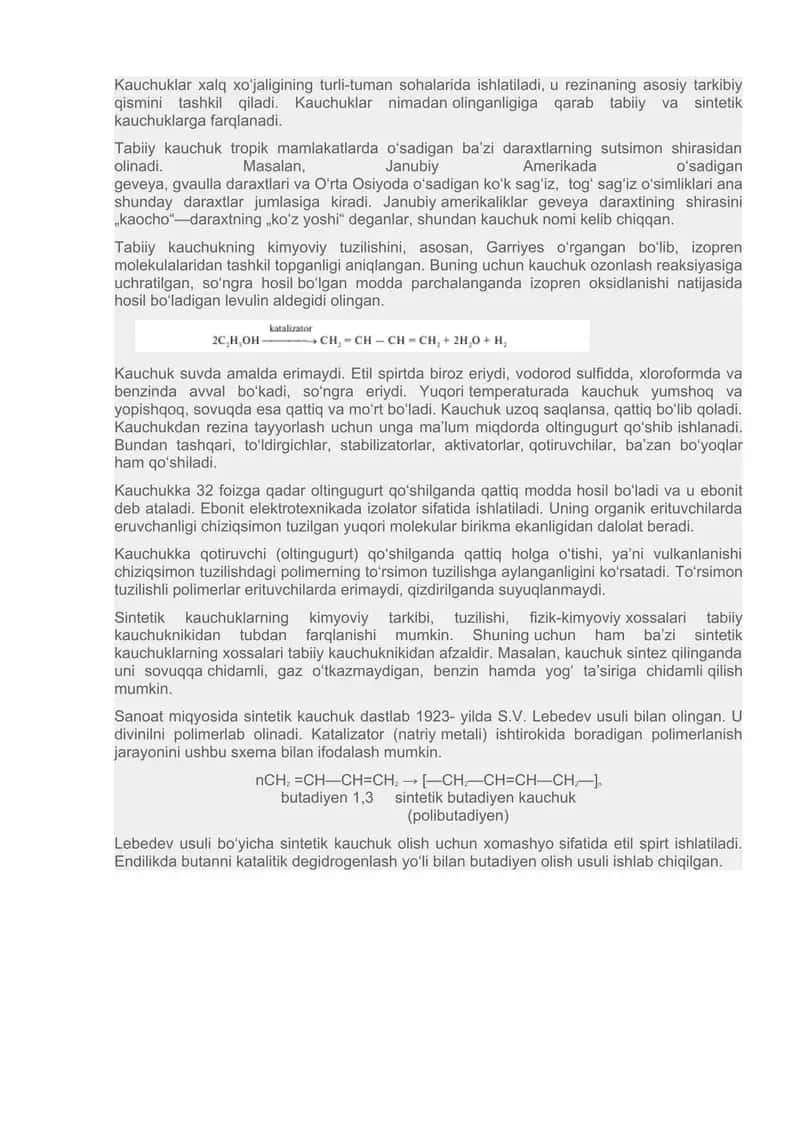 Kauchuklar 1