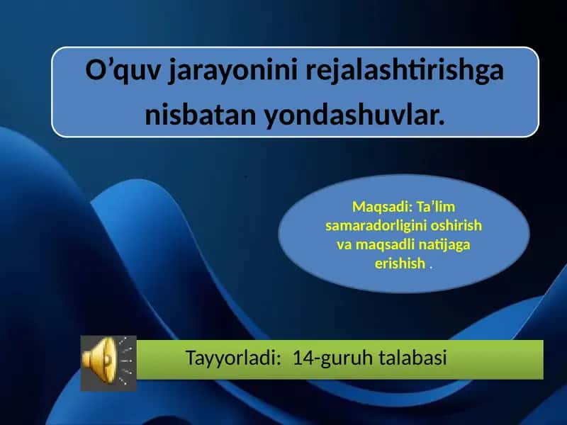 Ta'lim Samaradorligi 1