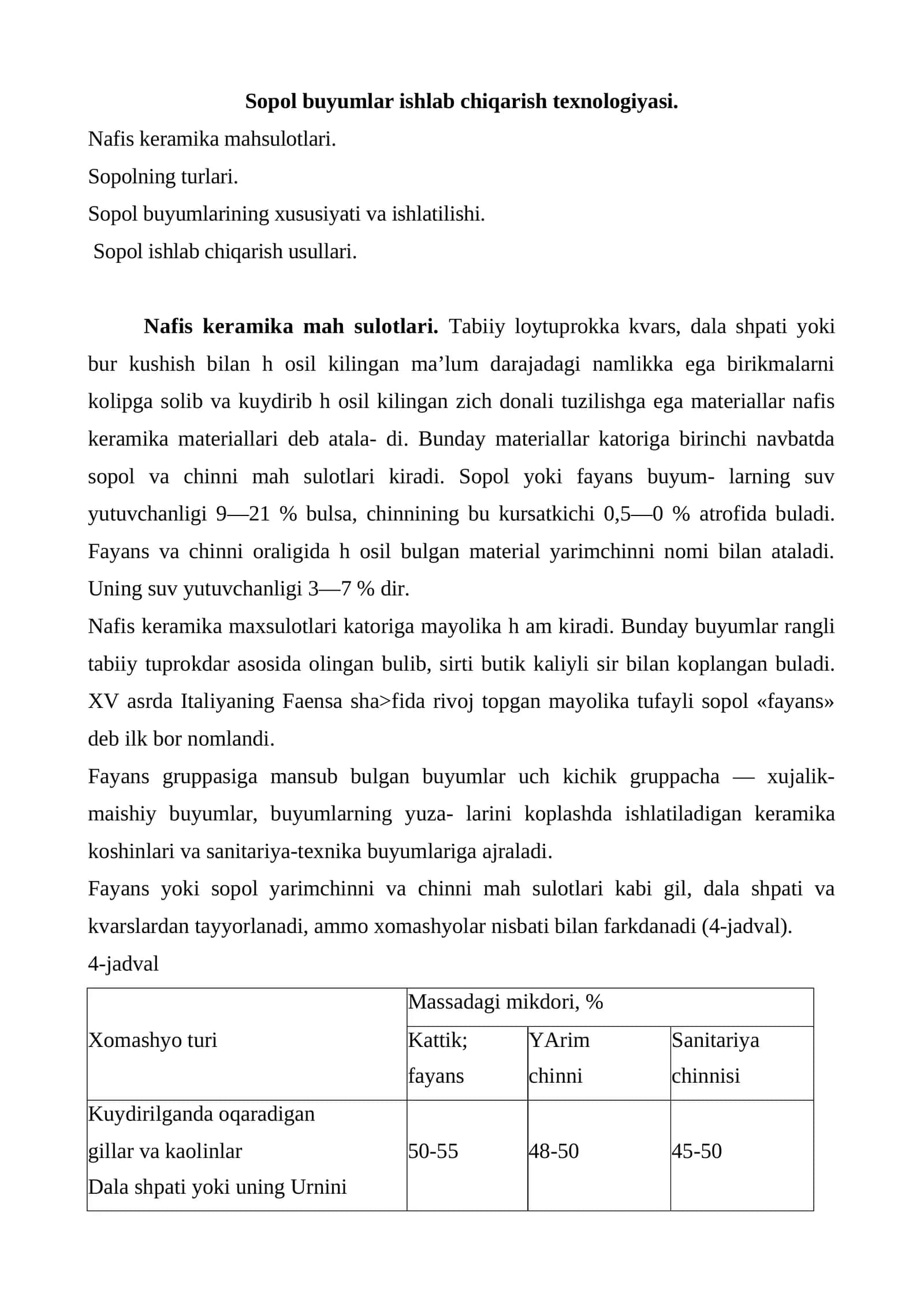 Nafis keramika mahsulotlari 1