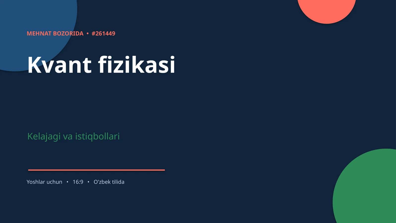 Kvant fizikasi 1