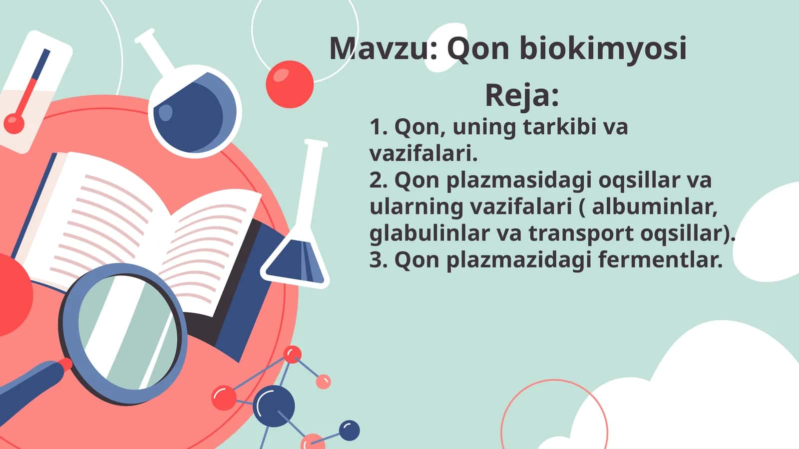 Qon biokimyosi 1