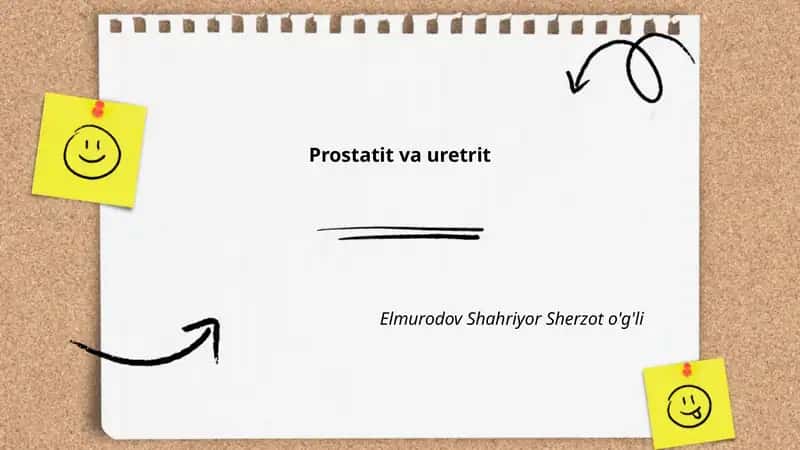 Prostatit va uretrit 1