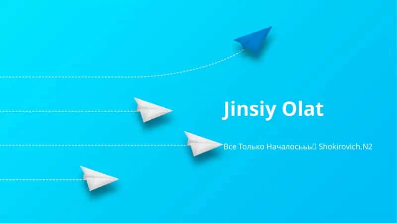 Jinsiy Olat 1