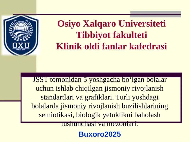 Bolalardagi jismoniy rivojlanish 1
