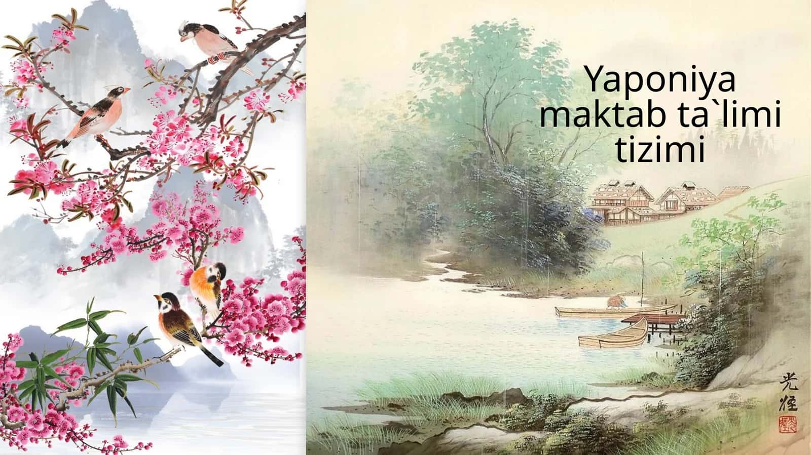 Yaponiya maktab ta`limi tizimi 1