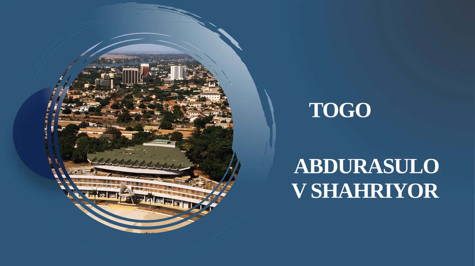 Togo Bojxonasiyosat itahlili 1