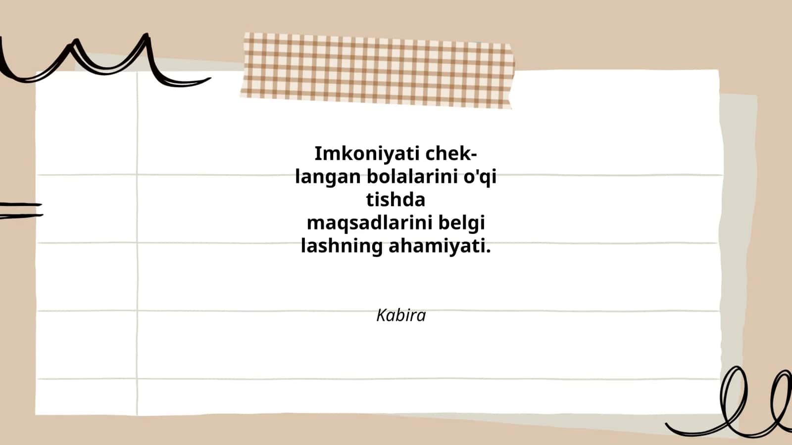 Imkoniyati cheklangan bolalarning ta'lim ehtiyojlarini aniqlash 1