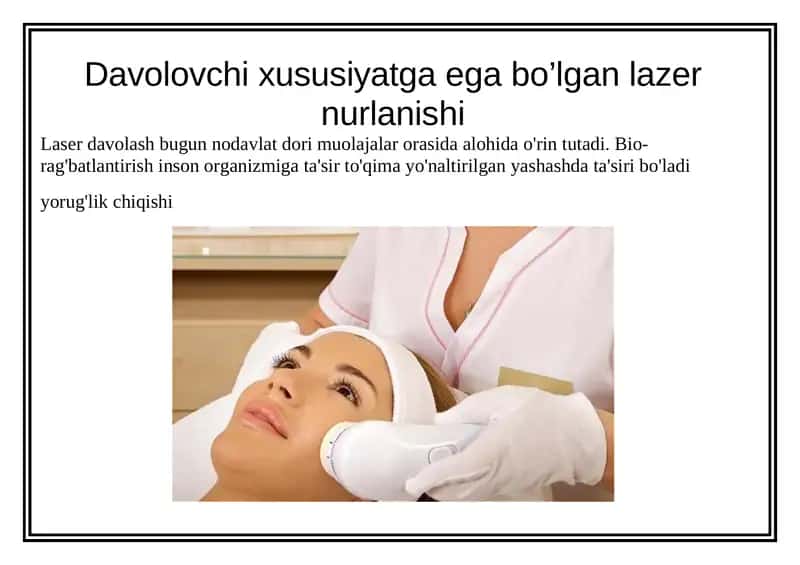 Laser davolash 1