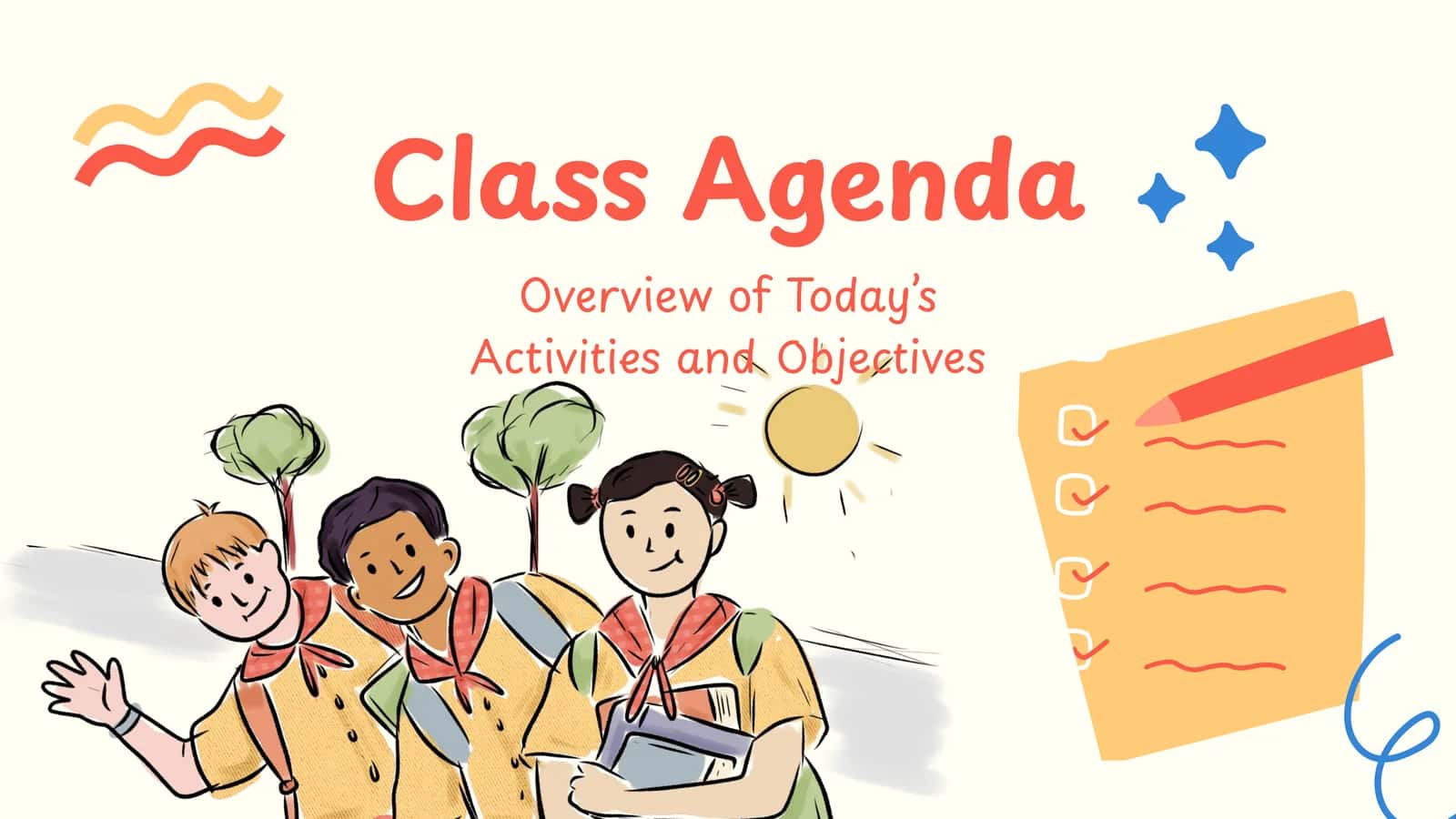 Class Agenda 1