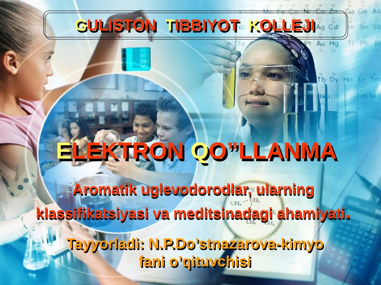 Aromatik uglovodorodlar klassifikatsiyasi meditsinada ahamiyati 1