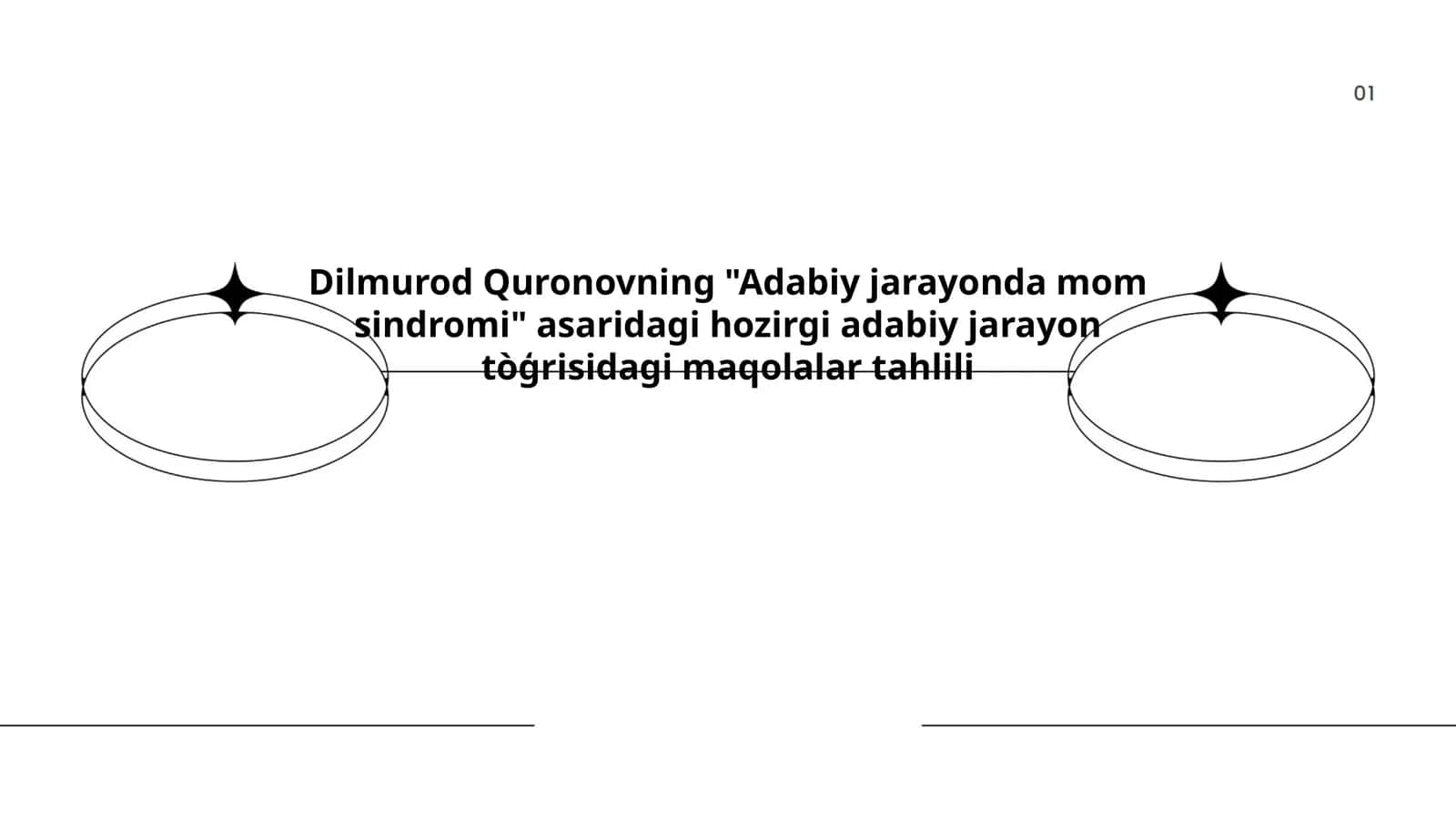 Adabiy jarayonda mom sindromi 1