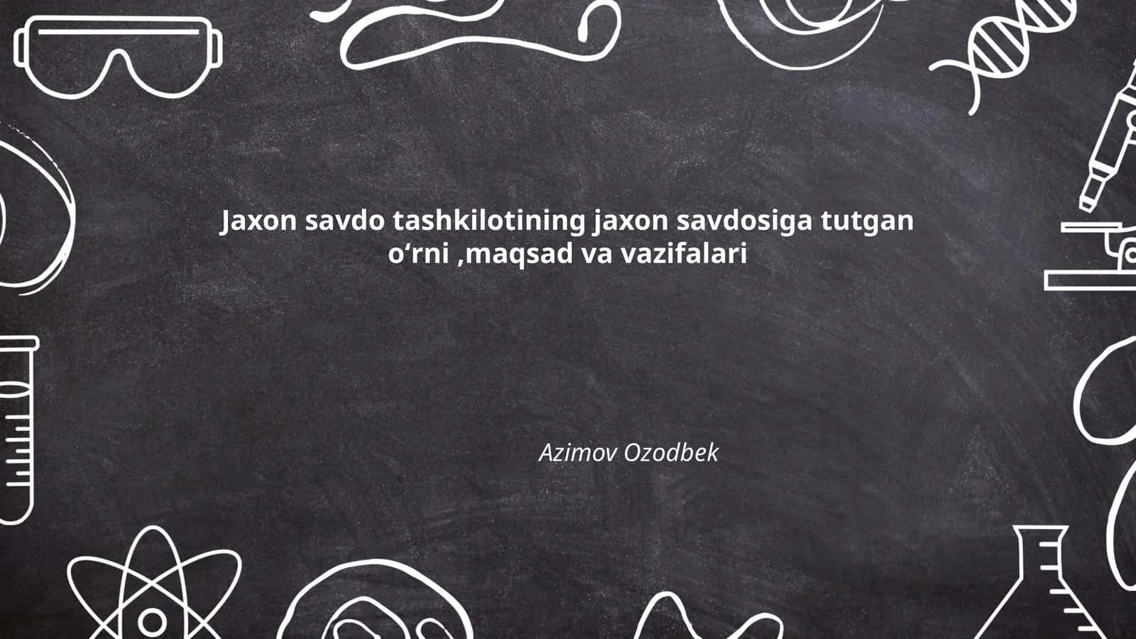 Jaxon savdo tashkilotining maqsad va vazifalari 1