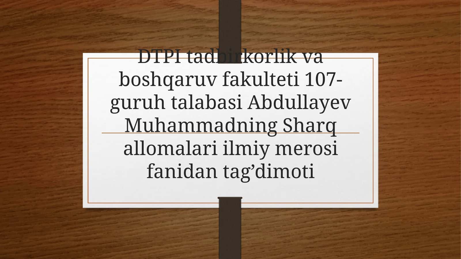 Muhammad ibn Muso al-Xorazmiy bilan birgalikda 1