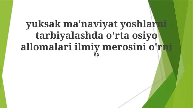 Axloqiy ta'limotlar va ularning zamonaviy ahamiyati 1