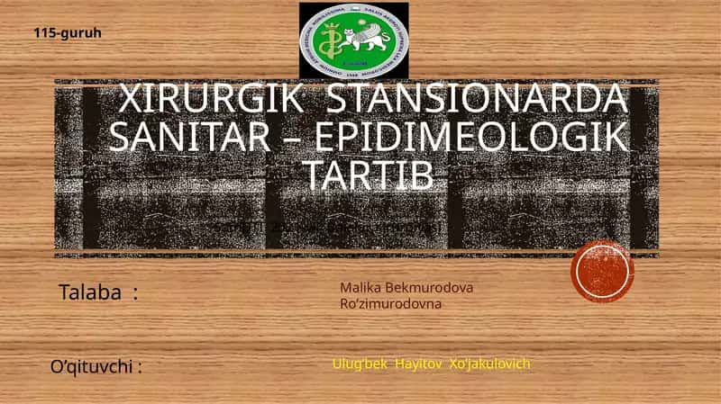 Xirurgik Stansionar 1