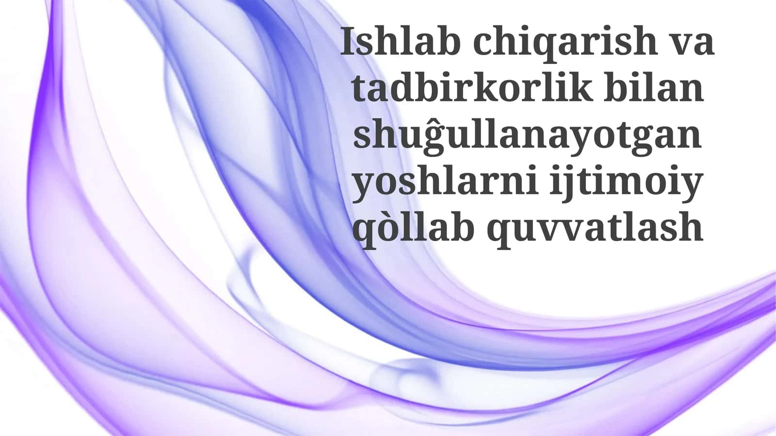 Kelajakdagi rejalar va istiqbollar 1