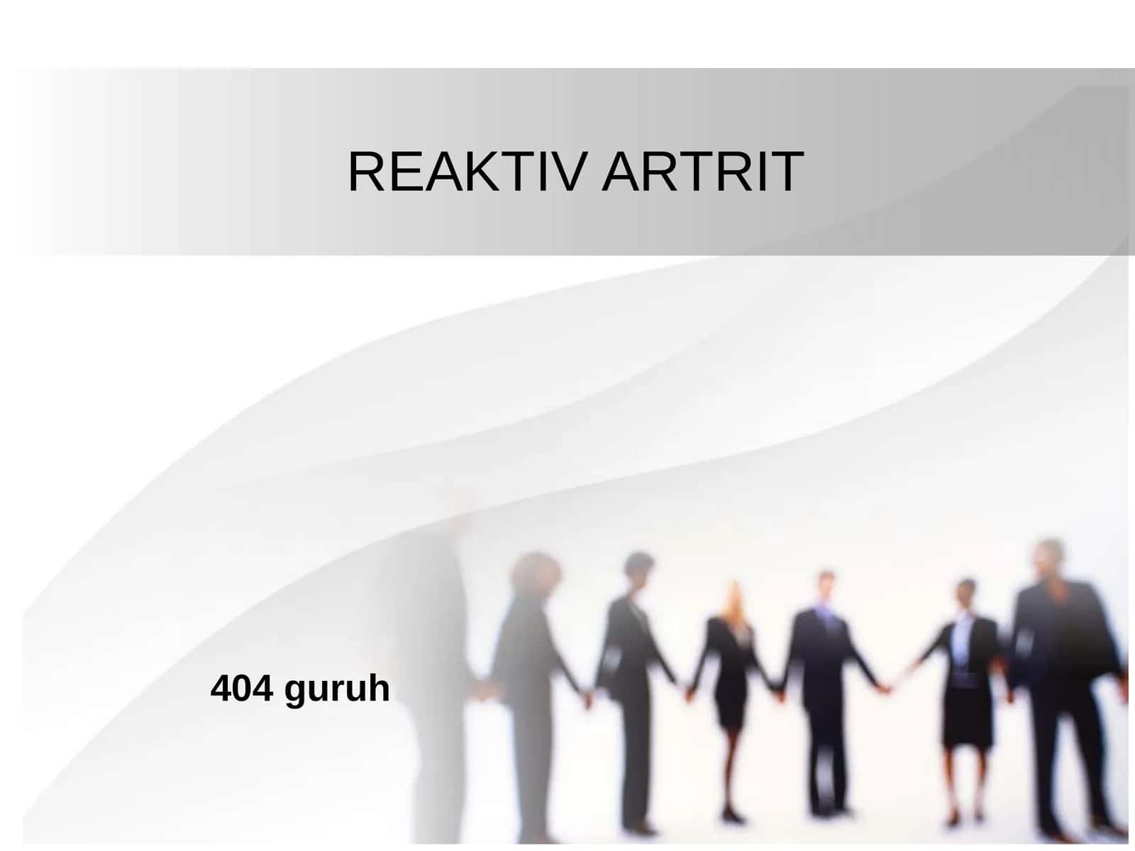 REAKTIV ARTRIT 1