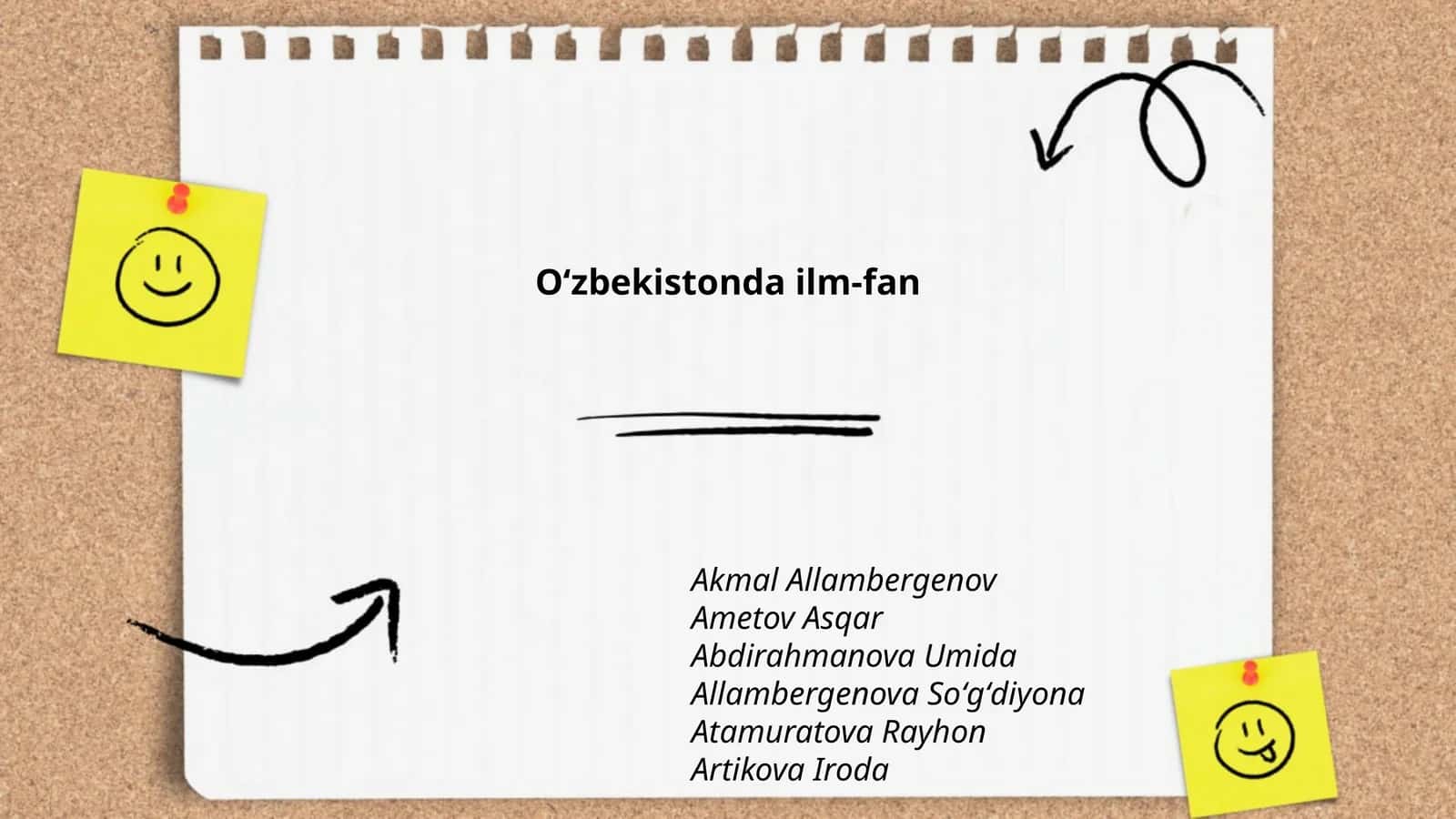Oʻzbekistonda ilm-fan 1
