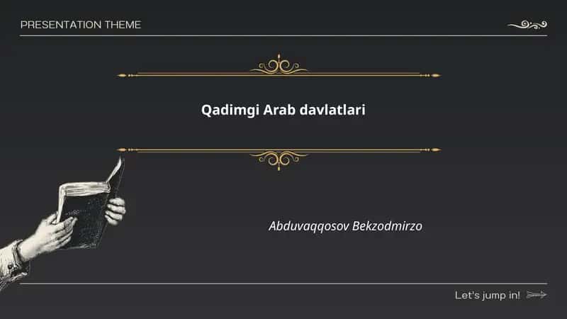 Qadimgi Arab davlatlari 1