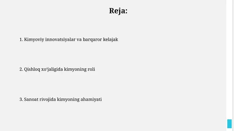 Qishloq xo‘jaligida kimyoning roli 1