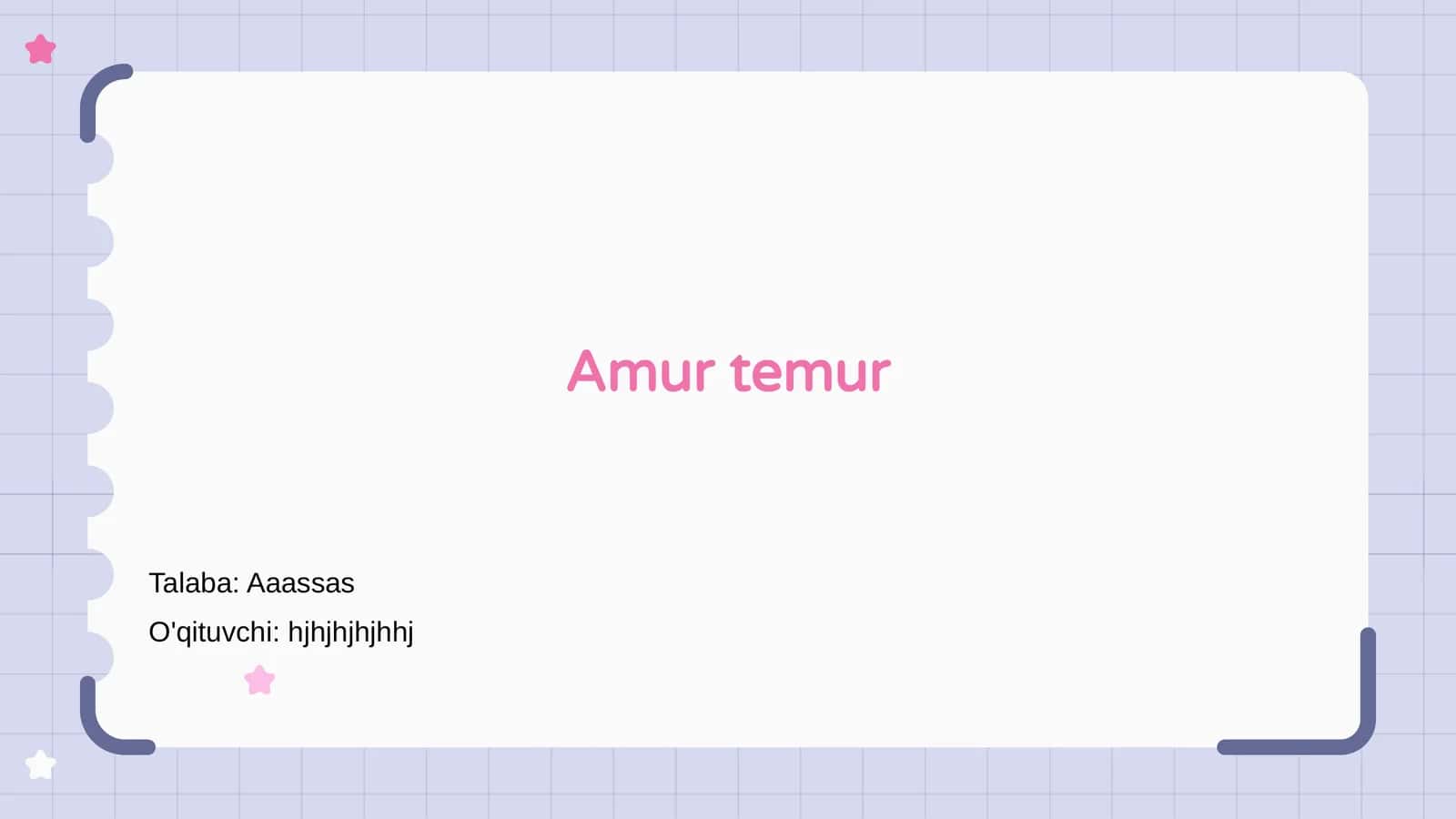 Amur Temur 1