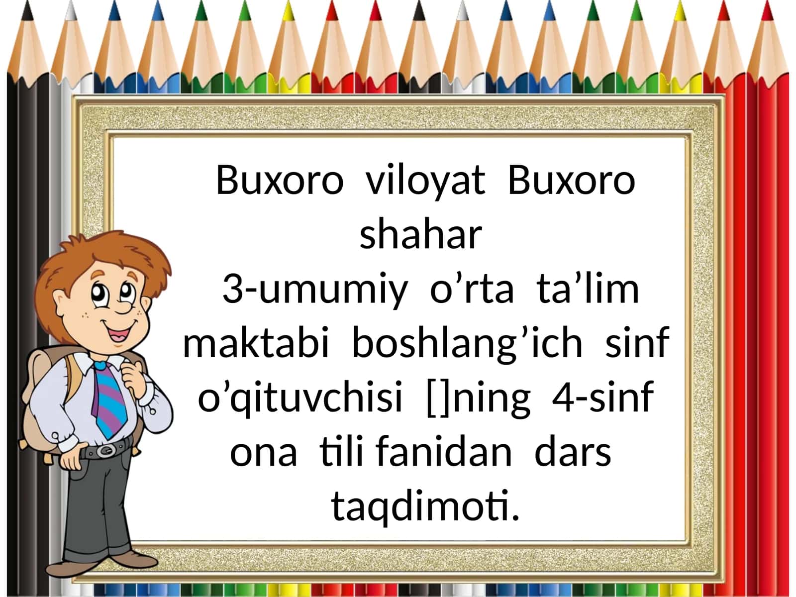 4-sinf ona tili fanidan dars taqdimoti 1
